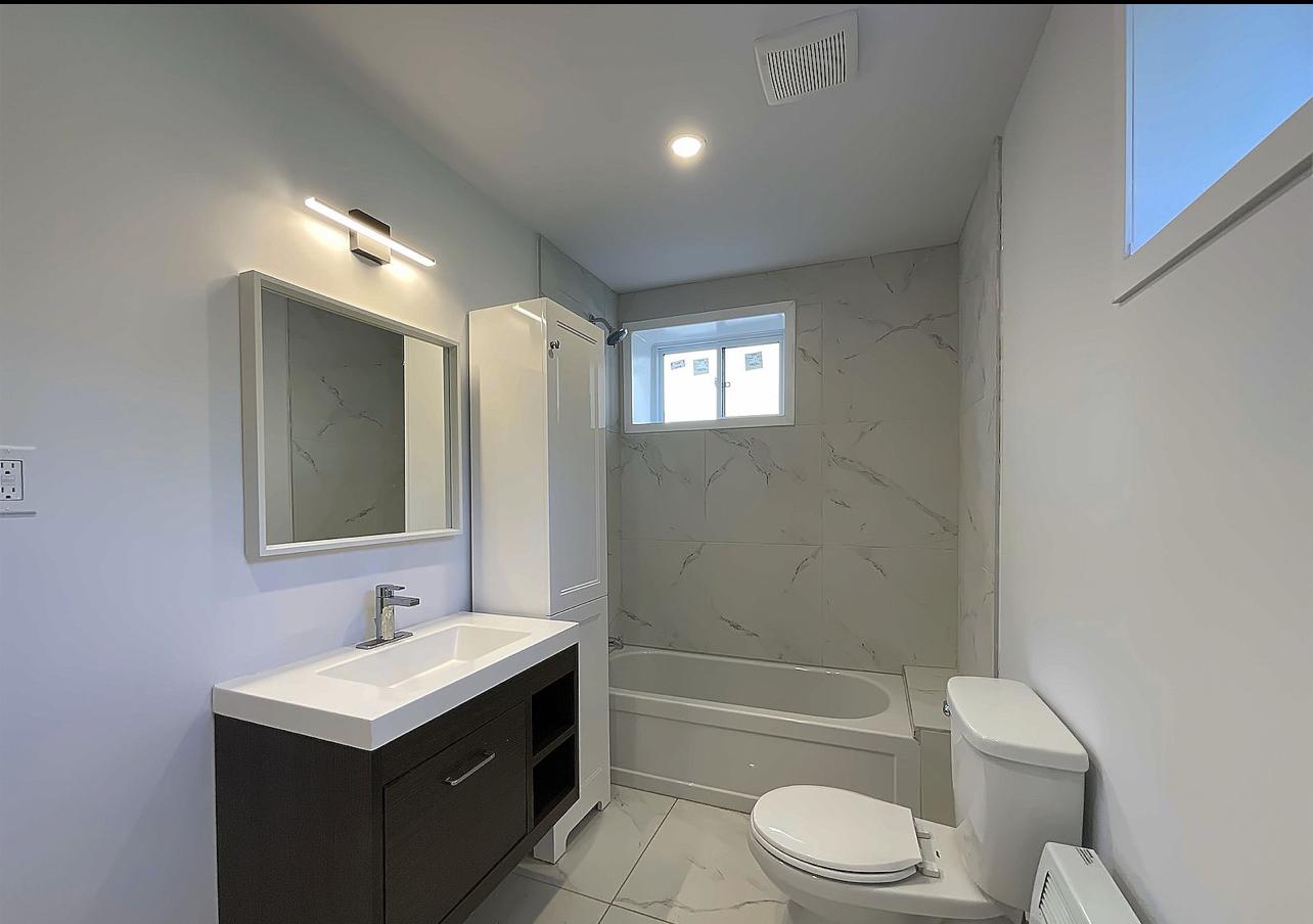 Salle de bain sous-sol